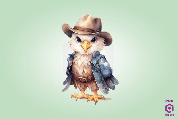 Bald Eagle Wearing a Cowboy Hat Embroidery Review