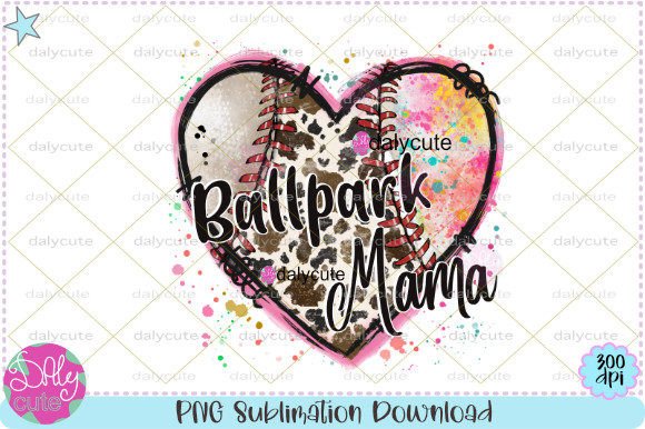 Ballpark Mama Baseball Western Heart PNG Review
