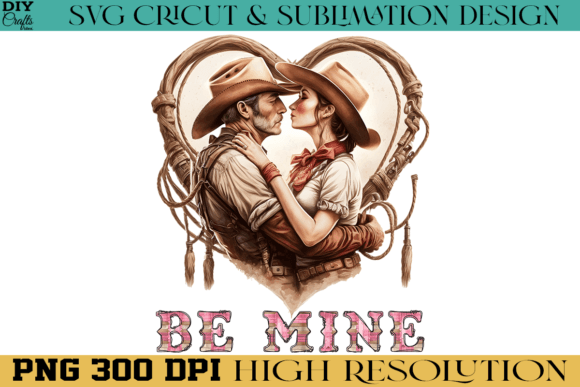 Be Mine Western Vanlentine Day PNG Review