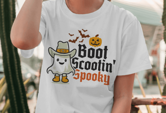 Boot Scoot Spooky Png, Cowboy Ghost Png Review