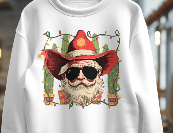 Cowboy Png, Cowgirl Christmas Png, Spark