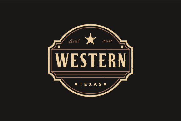 Emblem of Country, Western Logo