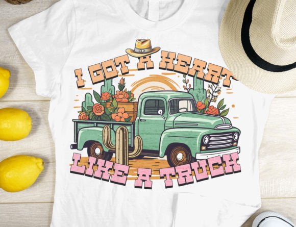 Heart Like a Truck Western Png Review