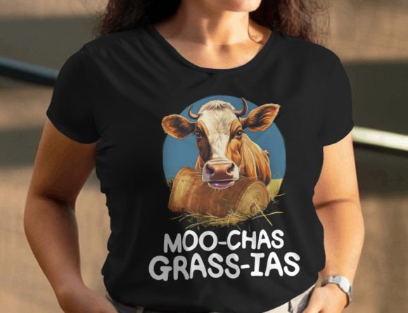 Moo Chas Funny Cow Png, Western Png