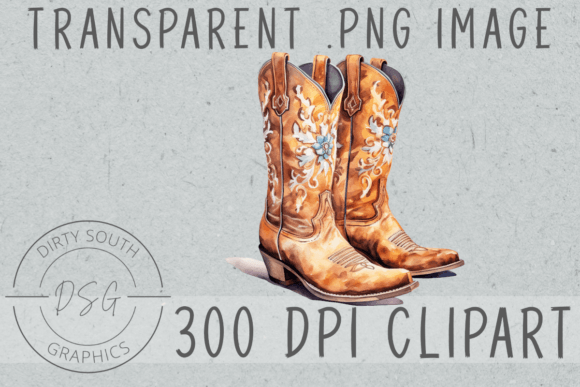 Watercolor Western Boots Review